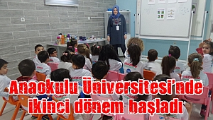 Anaokulu Üniversitesi’nde ikinci dönem başladı