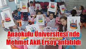 Anaokulu Üniversitesi’nde Mehmet Akif Ersoy anlatıldı