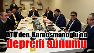 Başkan Karaosmanoğlu, deprem çalışmaları hakkında bilgi aldı