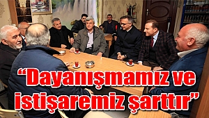 Başkan Karaosmanoğlu, vatandaşlarla bir araya geldi