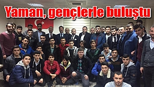 Cemil Yaman, Gebze’de gençlerle buluştu
