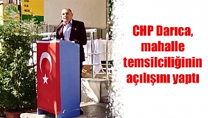 CHP Darıca, mahalle temsilciliğinin açılışını yaptı
