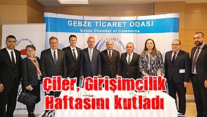 Çiler, Girişimcilik Haftasını kutladı