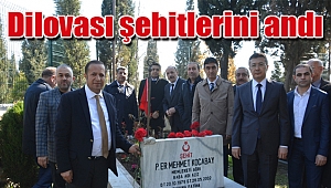 Dilovası şehitlerini andı