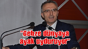 "Gebze dünyaya ayak uyduruyor"
