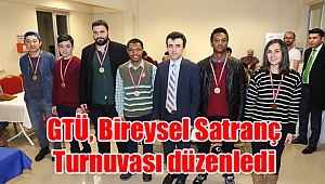 GTÜ, Bireysel Satranç Turnuvası düzenledi