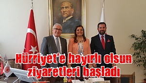 Hürriyet’e hayırlı olsun ziyaretleri başladı