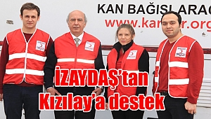 İZAYDAŞ’tan Kızılay’a destek