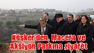 Köşker’den, Macera ve Aksiyon Parkına ziyaret