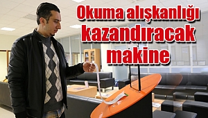 Okuma alışkanlığını geri kazandıracak makine