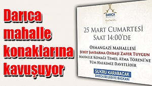 Şehit Zafer Tuygun Mahalle Konağı’nın temeli atılıyor