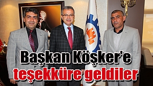 Silvanlı muhtarlardan Başkan Köşker’e teşekkür