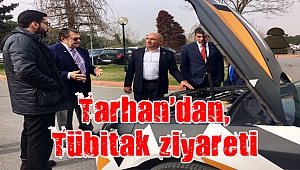 Tarhan’dan, Tübitak ziyareti