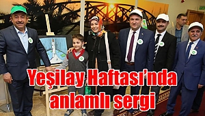 Yeşilay Haftası’nda anlamlı sergi