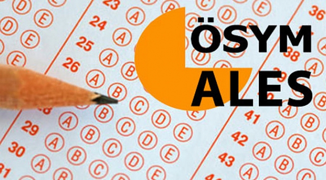 ALES giriş belgeleri erişime açıldı