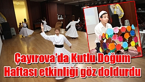 Çayırova’da Kutlu Doğum Haftası etkinliği göz doldurdu