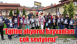 ‘’Eğitim alıyoruz hayvanları çok seviyoruz’’