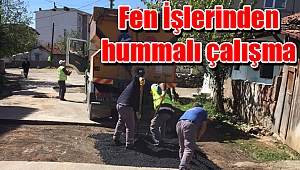 Fen İşlerinden hummalı çalışma