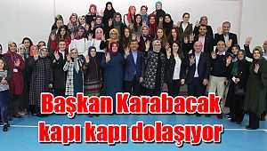 Karabacak kapı kapı dolaşıyor