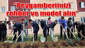 ‘’Peygamberimizi rehber ve model alın’’