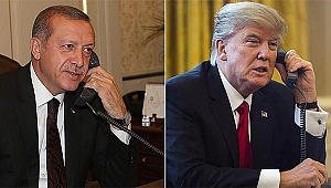 Trump'tan Erdoğan'a tebrik telefonu