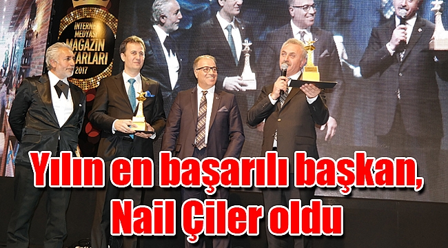 Yılın en başarılı başkan, Nail Çiler oldu
