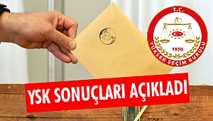 YSK kesin sonuçları açıkladı