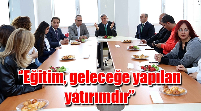 Başkan Karaosmanoğlu, ‘’Eğitim, geleceğe yapılan yatırımdır’’
