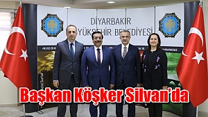 Başkan Köşker Silvan’da