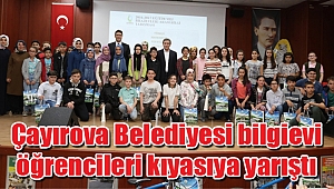 Çayırova Belediyesi bilgievi öğrencileri kıyasıya yarıştı