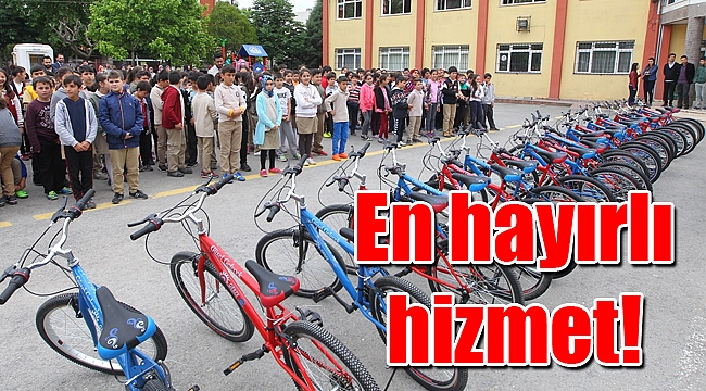 En hayırlı hizmet!