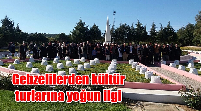 Gebzelilerden kültür turlarına yoğun ilgi
