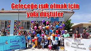 Geleceğe ışık olmak için yola düştüler