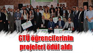 GTÜ öğrencilerinin projeleri ödül aldı