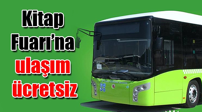 Kitap Fuarı’na ulaşım ücretsiz ring seferleriyle çok kolay
