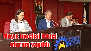 Mayıs meclisi ikinci oturum yapıldı