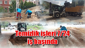 Temizlik işleri 7/24 iş başında
