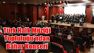 Türk Halk Müziği Topluluğu’ndan Bahar Konseri