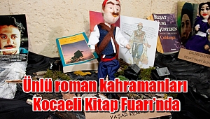 Ünlü roman kahramanları Kocaeli Kitap Fuarı’nda