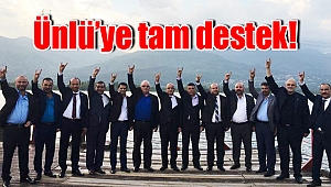 Ünlü’ye tam destek!