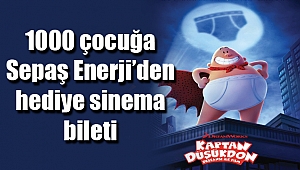 1000 çocuğa Sepaş Enerji’den hediye sinema bileti