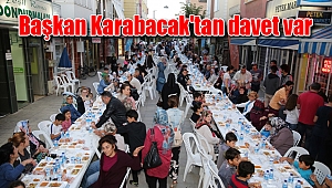 Başkan Karabacak'tan davet var