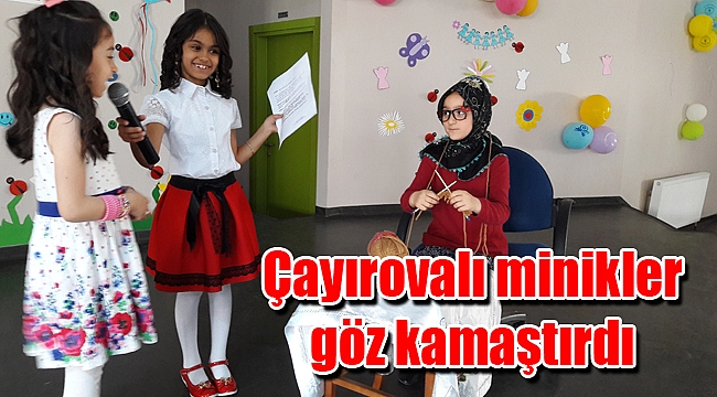 Çayırovalı minikler göz kamaştırdı