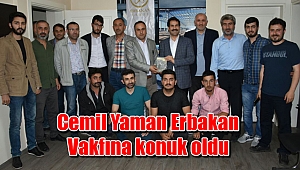 Cemil Yaman Erbakan Vakfına konuk oldu