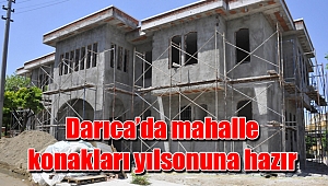 Darıca’da mahalle konakları yılsonuna hazır