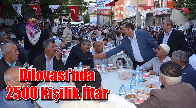 Dilovası'nda 2500 Kişilik İftar