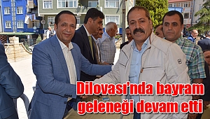 Dilovası'nda bayram geleneği devam etti
