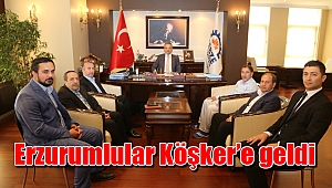 Erzurumlular Köşker’e geldi