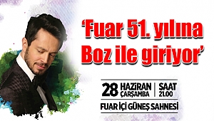 ‘Fuar 51. yılına Boz ile giriyor’