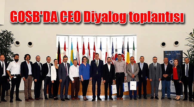 GOSB'DA CEO Diyalog toplantısı